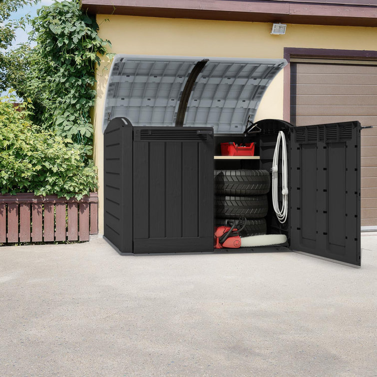 177 cm x 113 cm Ger&auml;teschuppen aus Kunstharz