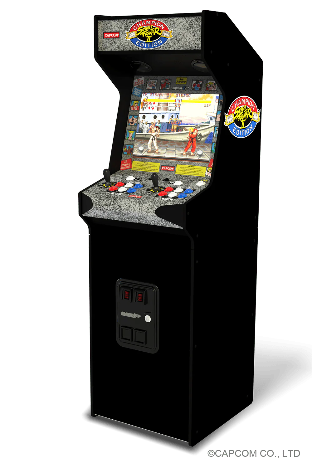 ARCADE 1 UP STREET FIGHTER DELUXE ARCADE MACHINE