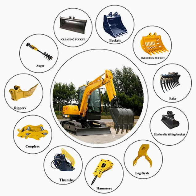 Mini Excavator New Designs Excavator Small Mini Digger Crawler Excavator - Online Shop