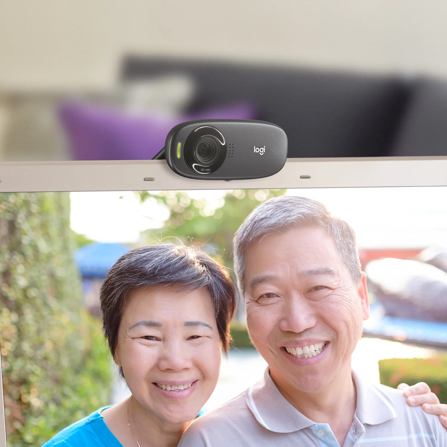 Logitech HD Webcam C310 1280 x 720 Webkamera mit Gewinde