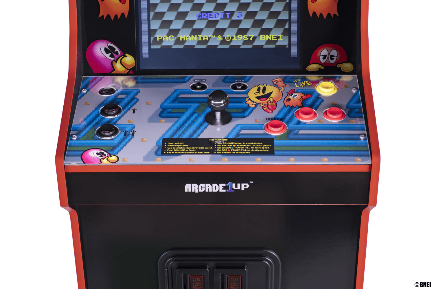 ARCADE 1 UP PAC-MANIA LEGACY 14-IN-1 WIFI ENABLED ARCADE MACHINE