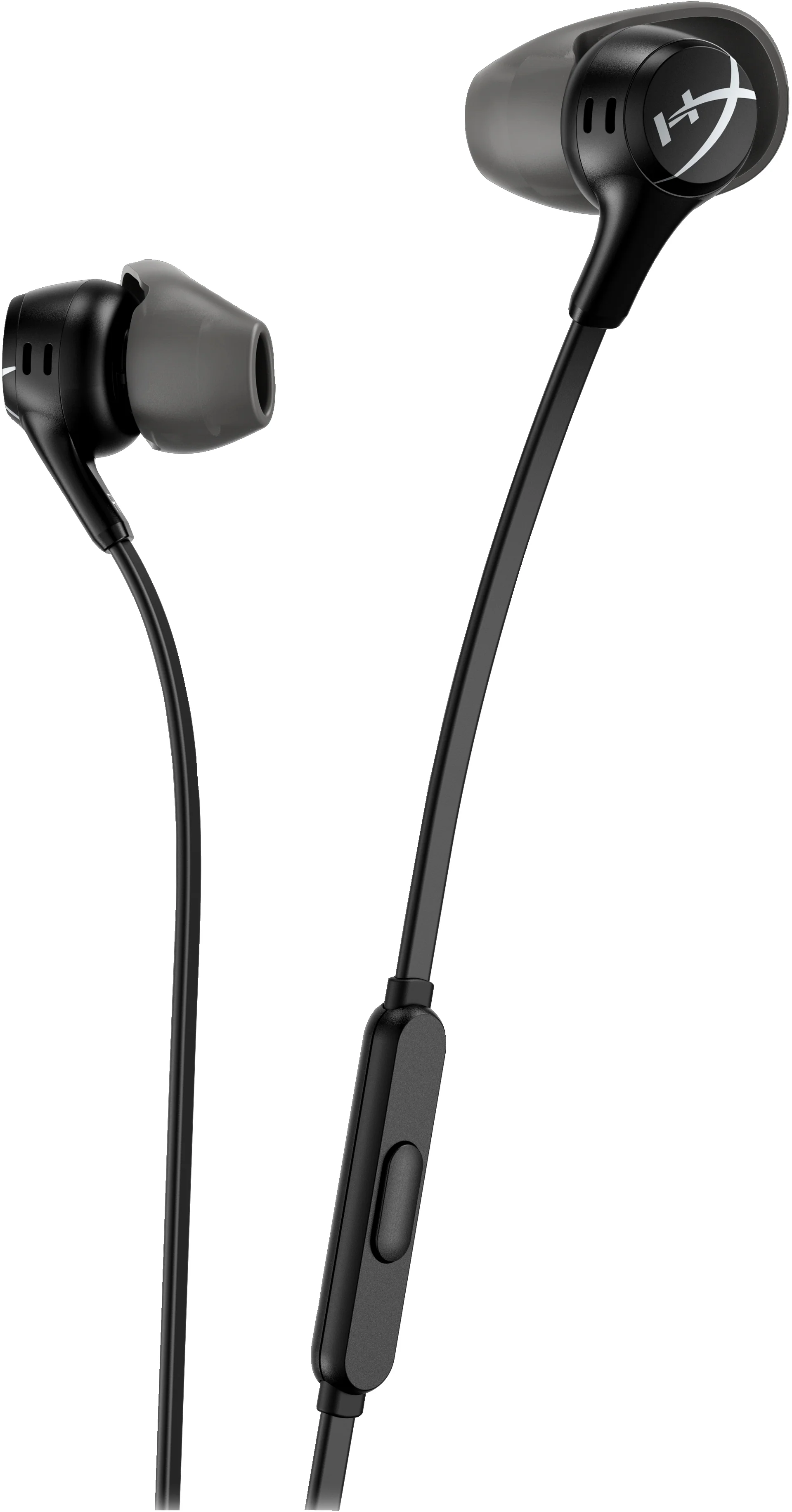 HyperX Cloud Earbuds II Kabling Øreproptelefoner Sort