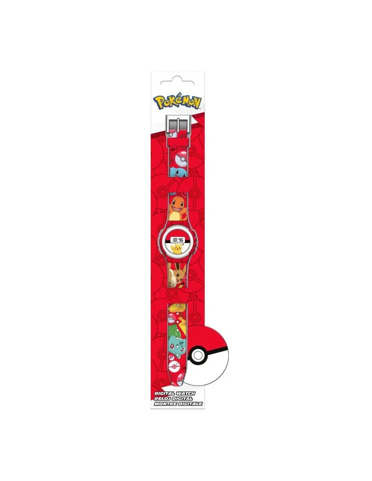 Euromic– Digitale Armbanduhr– Pokémon
