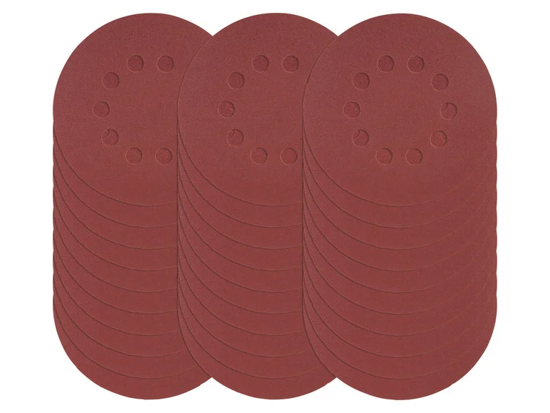 PARKSIDE® Set de feuilles abrasives. pour meuleuses excentriques