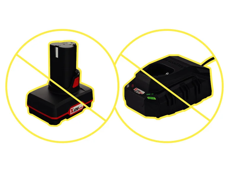 PARKSIDE Meuleuse d'angle sans fil PWSA 12 C2. 12 V