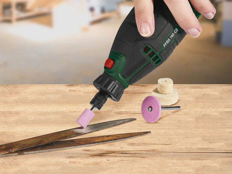 PARKSIDE® Meuleuse de précision PFBS 160 C3. 160 W