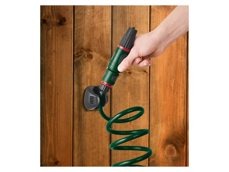 PARKSIDE® Set de tuyau d'arrosage spiralé. 10 m. 3/8