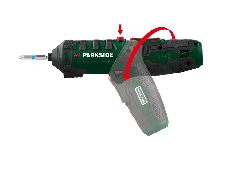 PARKSIDE® Visseuse sans fil PSSA 4 B2. 4 V