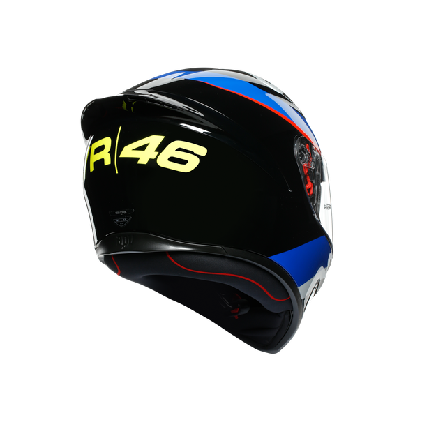 K1 REPLICA ECE DOT - VR46 SKY RACING TEAM BLACK/RED
