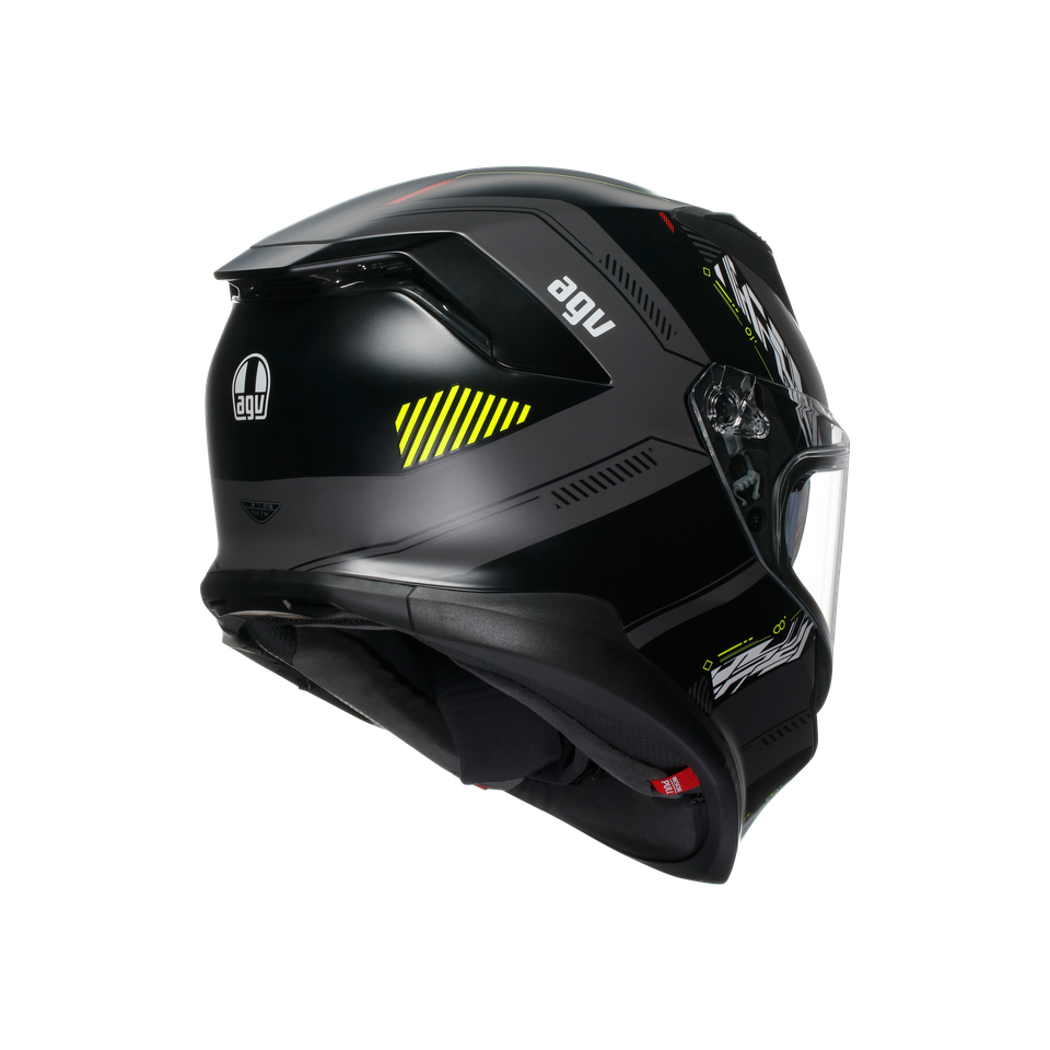 K7 AGV E2206 MPLK - KYBER MATT GREY/YELLOW FLUO