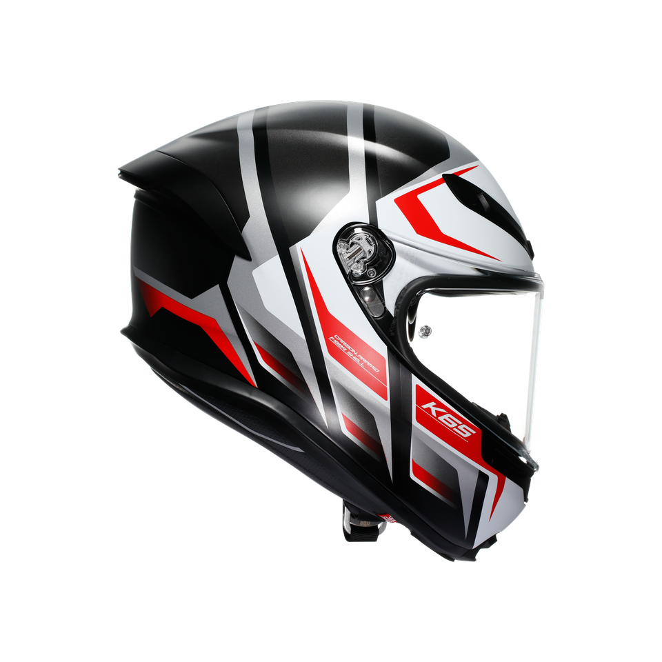 K6 S E2206 - KARVE MATT BLACK/WHITE/RED