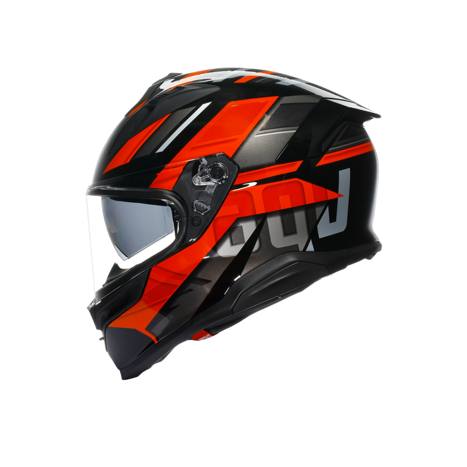 K7 AGV E2206 MPLK - TAURAX BLACK/RED