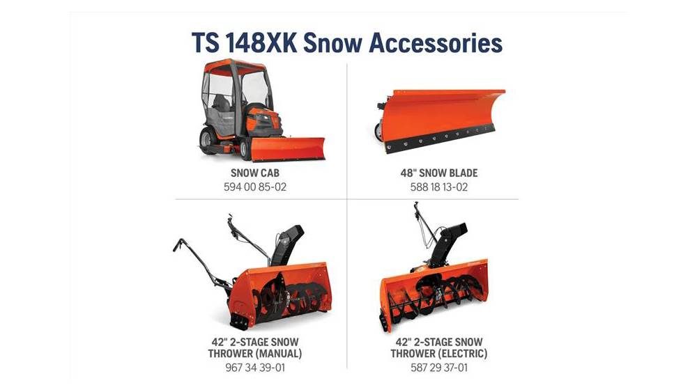 Husqvarna TS 148XK Riding Lawn Mower