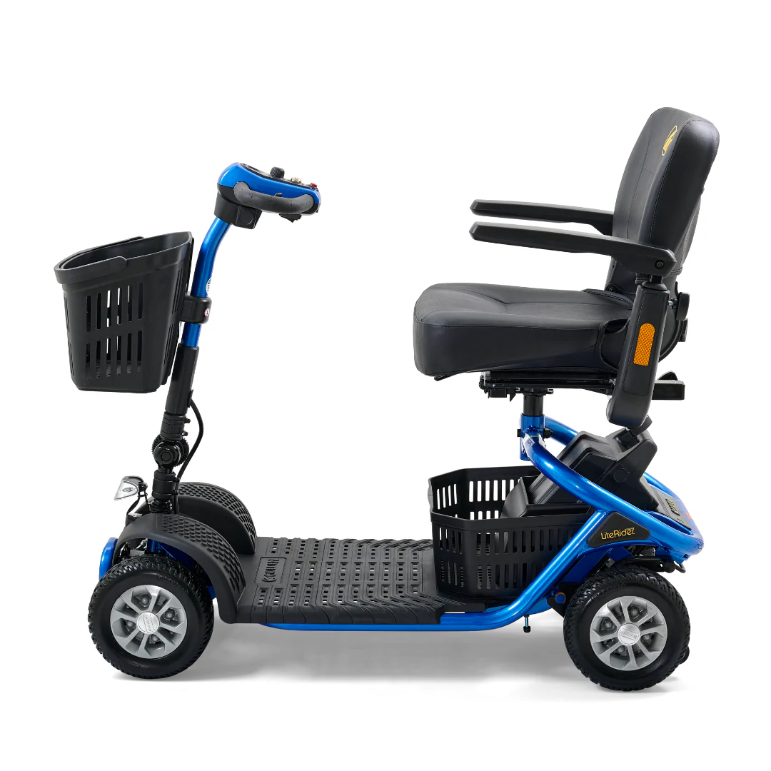Golden Technologies LiteRider – Lightweight 4 Wheels Travel Scooter
