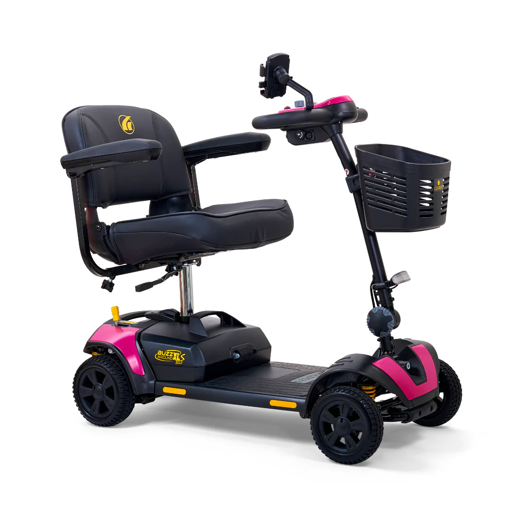 Golden Tech Buzzaround XLSHD 4-Wheel Portable Scooter with Suspension