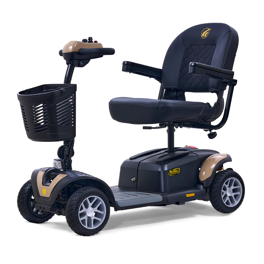 Golden Technologies BuzzAround EX Extreme 4-Wheel Heavy Duty Long Range Travel Scooter