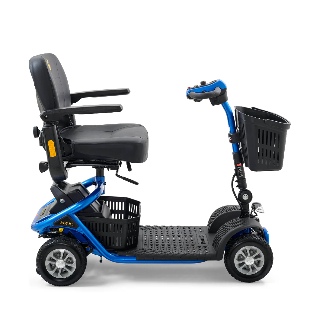 Golden Technologies LiteRider – Lightweight 4 Wheels Travel Scooter