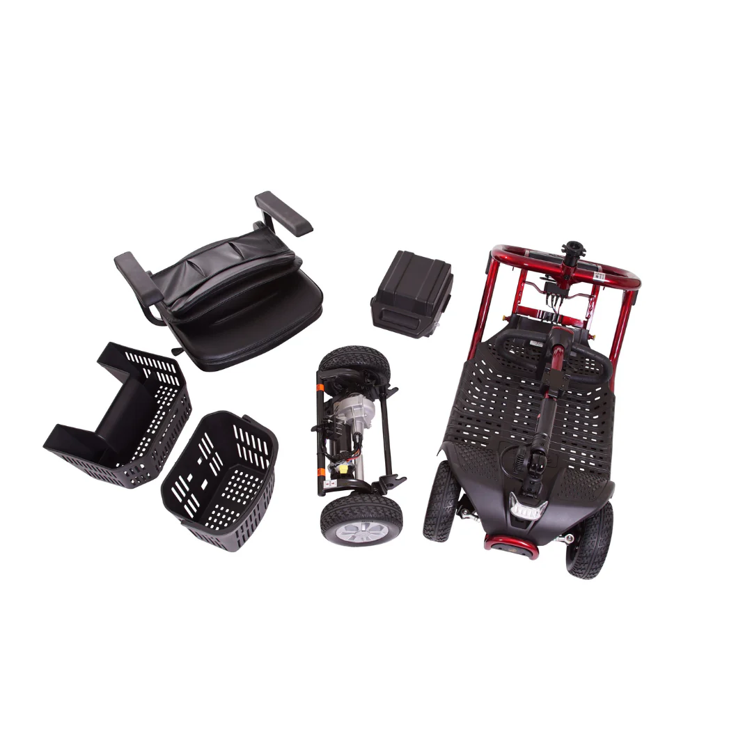 Golden Technologies LiteRider – Lightweight 4 Wheels Travel Scooter