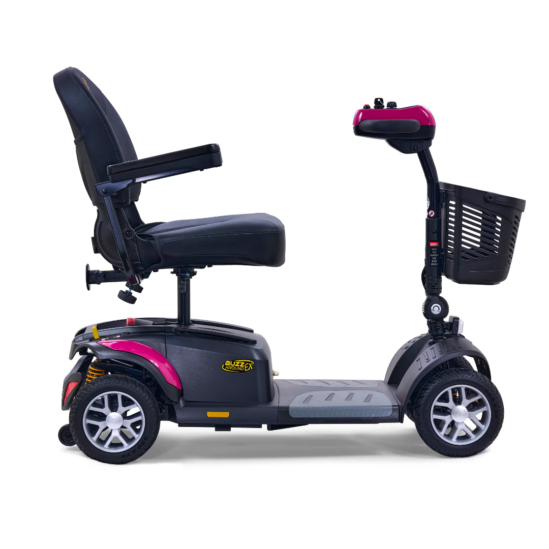 Golden Technologies BuzzAround EX Extreme 4-Wheel Heavy Duty Long Range Travel Scooter