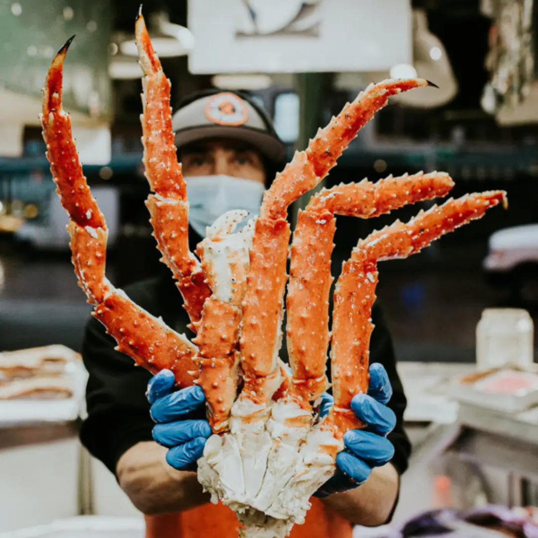 🔥Hot Sale🔥 – Colossal Alaskan King Crab Legs 20 lbs