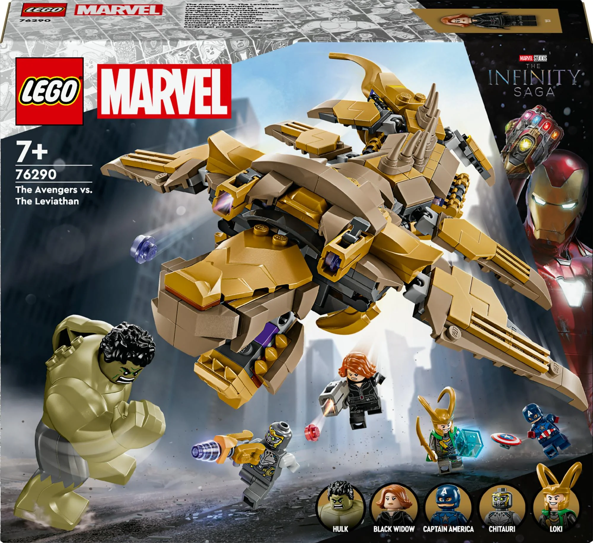 LEGO 76290 Marvel Super Heroes Avengers vs. Leviathan