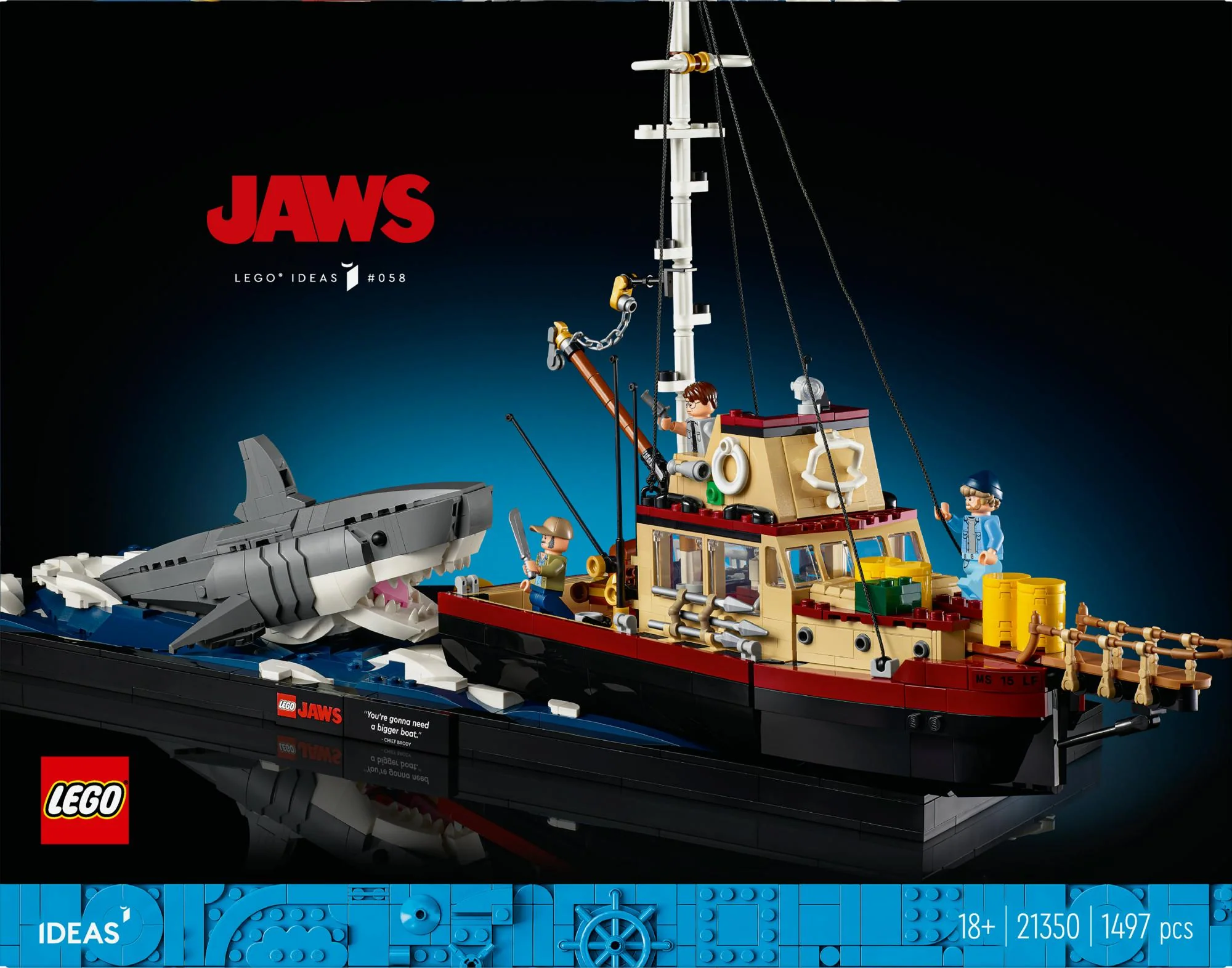 LEGO 21350 Ideas Jaws