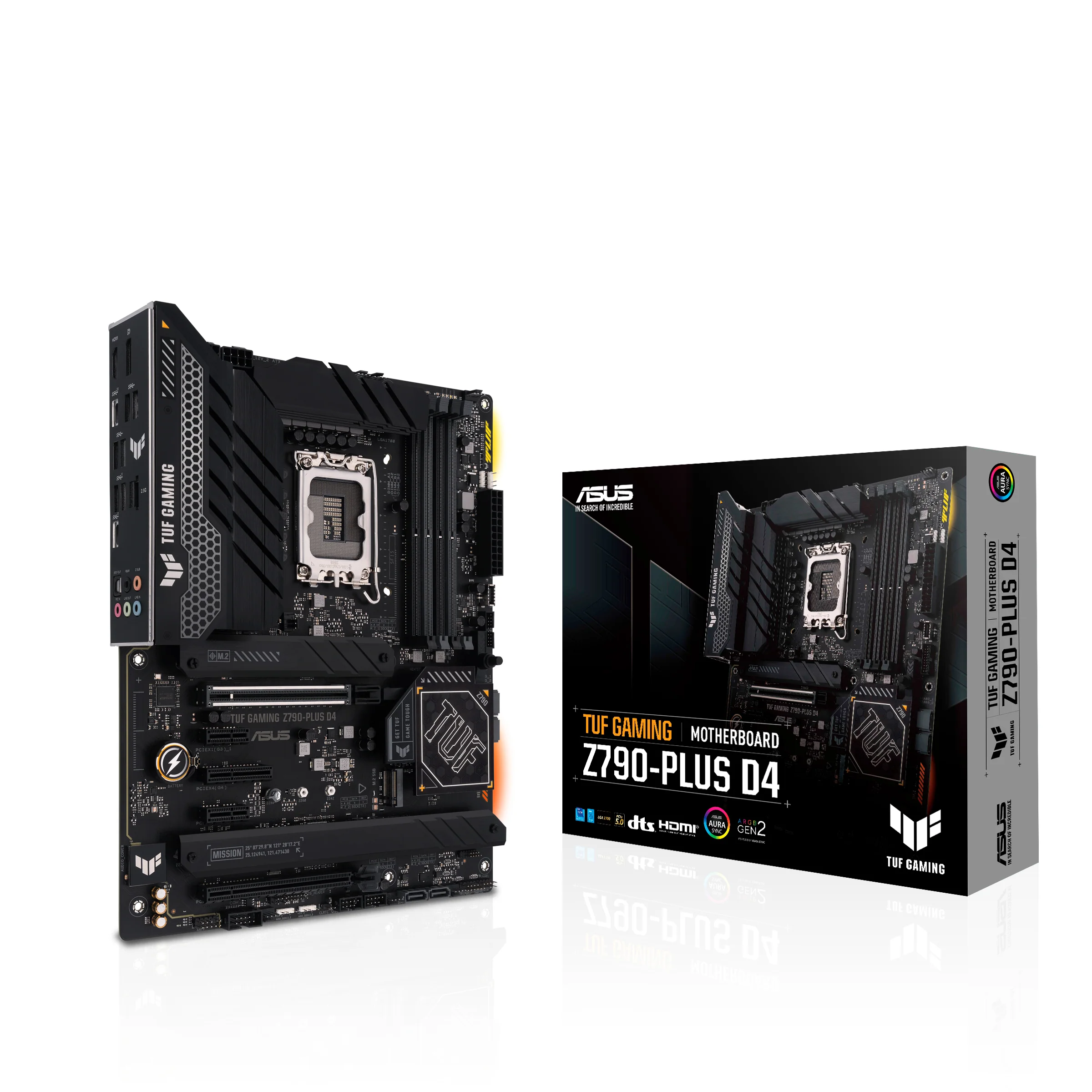 ASUS TUF GAMING Z790-PLUS D4 (ATX. Z790. LGA 1700. DDR4)