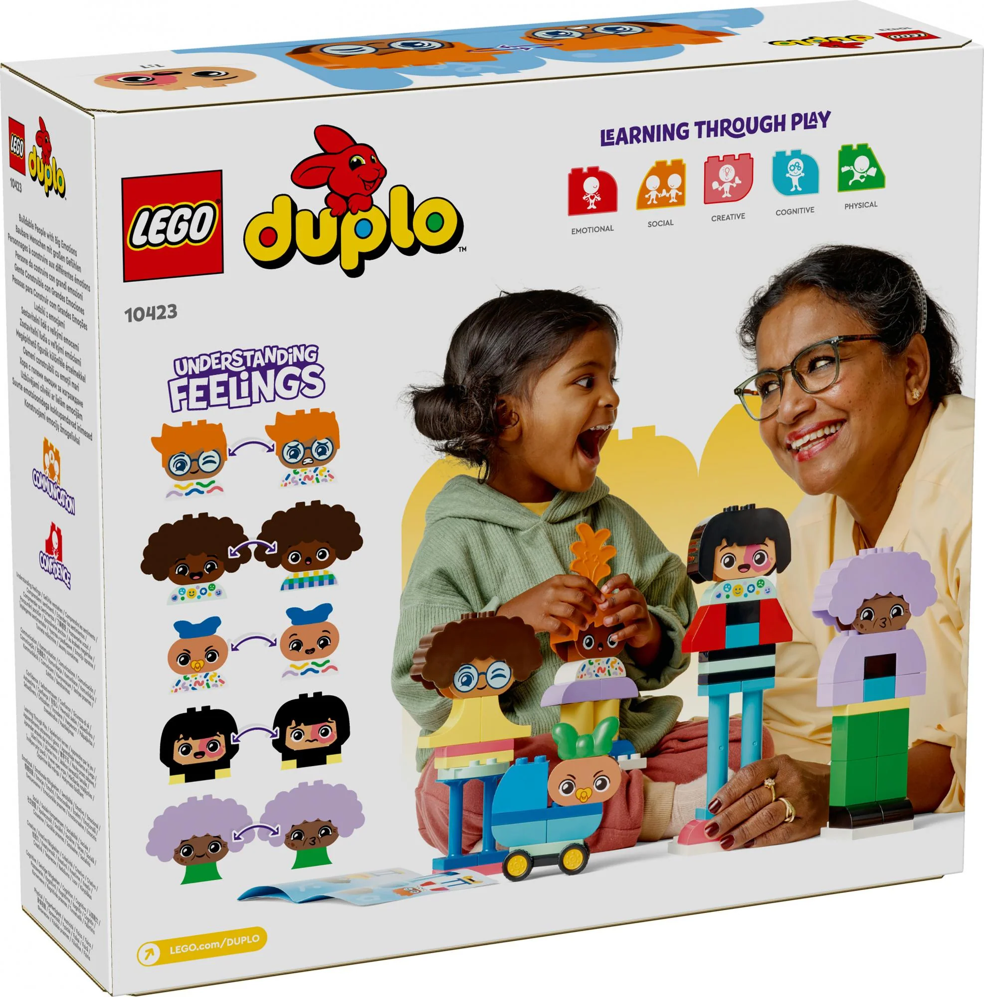 LEGO 10423 DUPLO Buildable people with big feelings