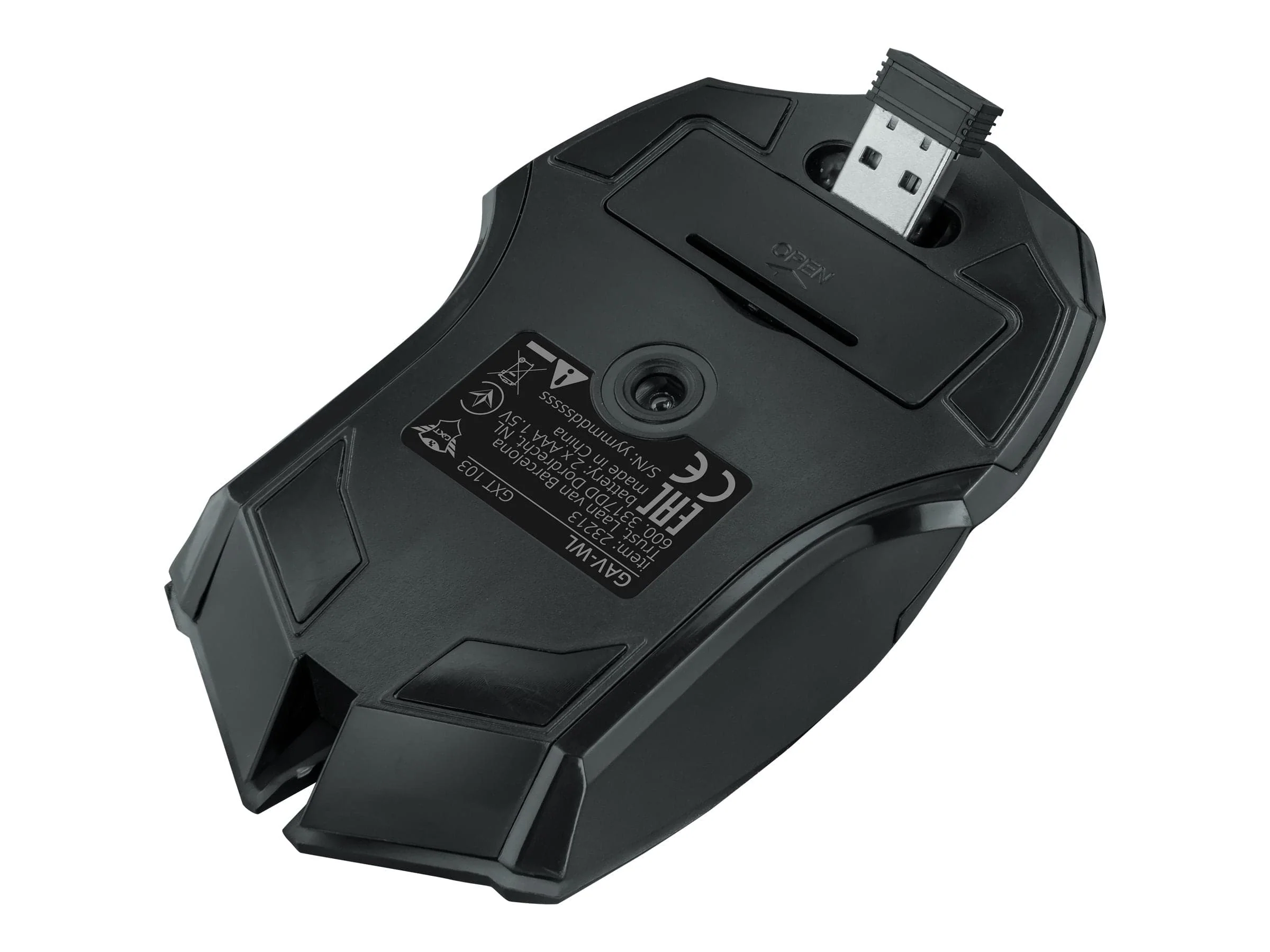 Vertrauen Sie GXT 103 Gav Optical Wireless Schwarz