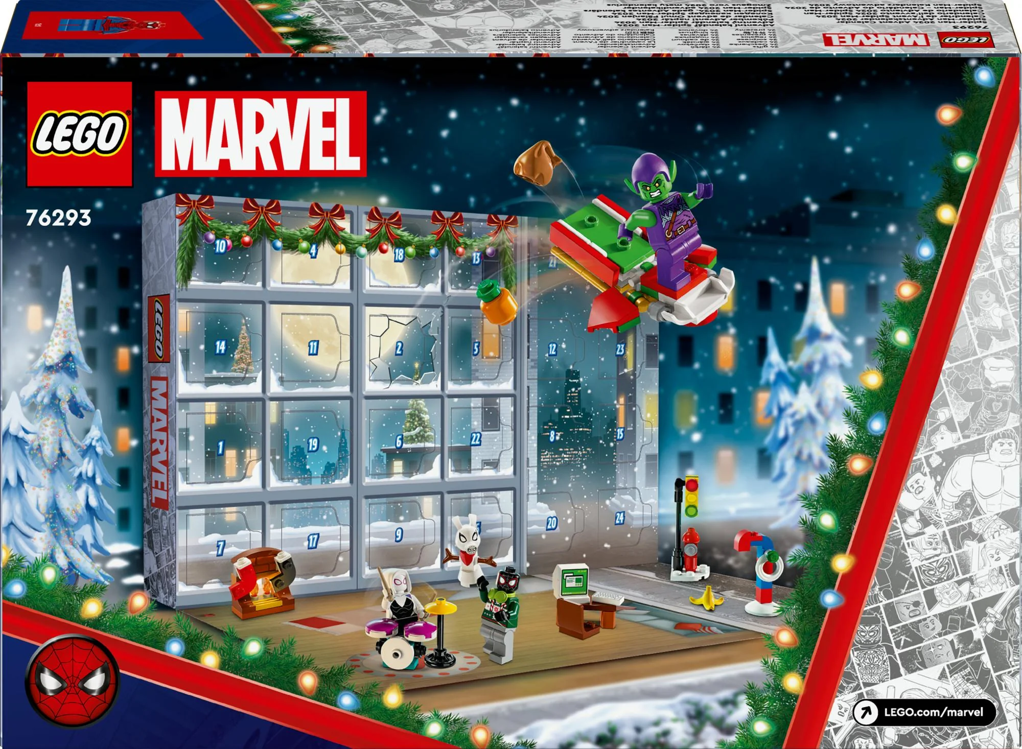 LEGO 76293 Marvel Super Heroes Spider-Man Advent Calendar 2024