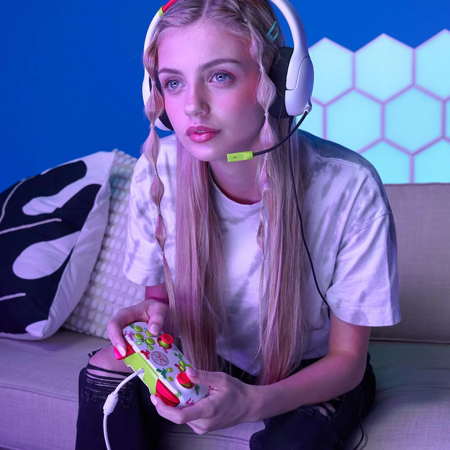 PDP Rematch Kablet controller - Mario Kart