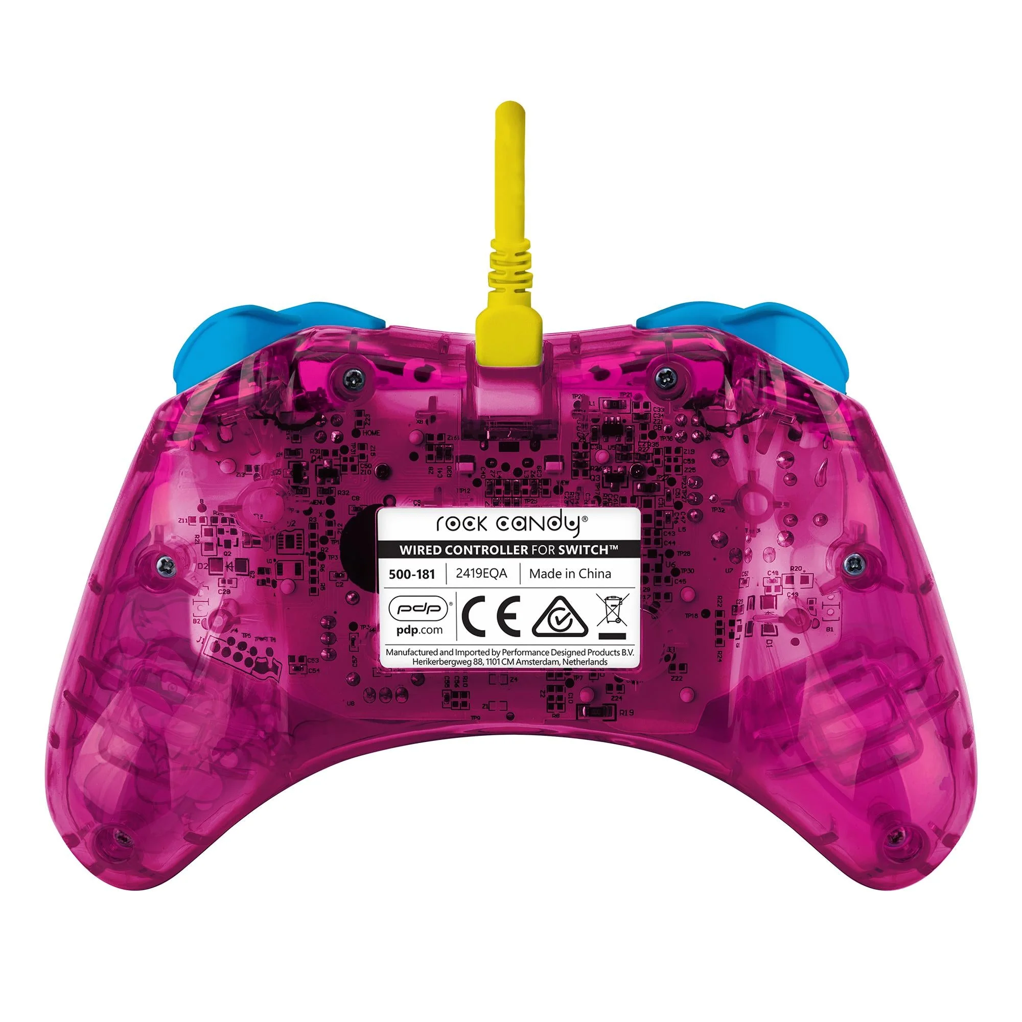 Rock Candy Kablet Controller - Peach