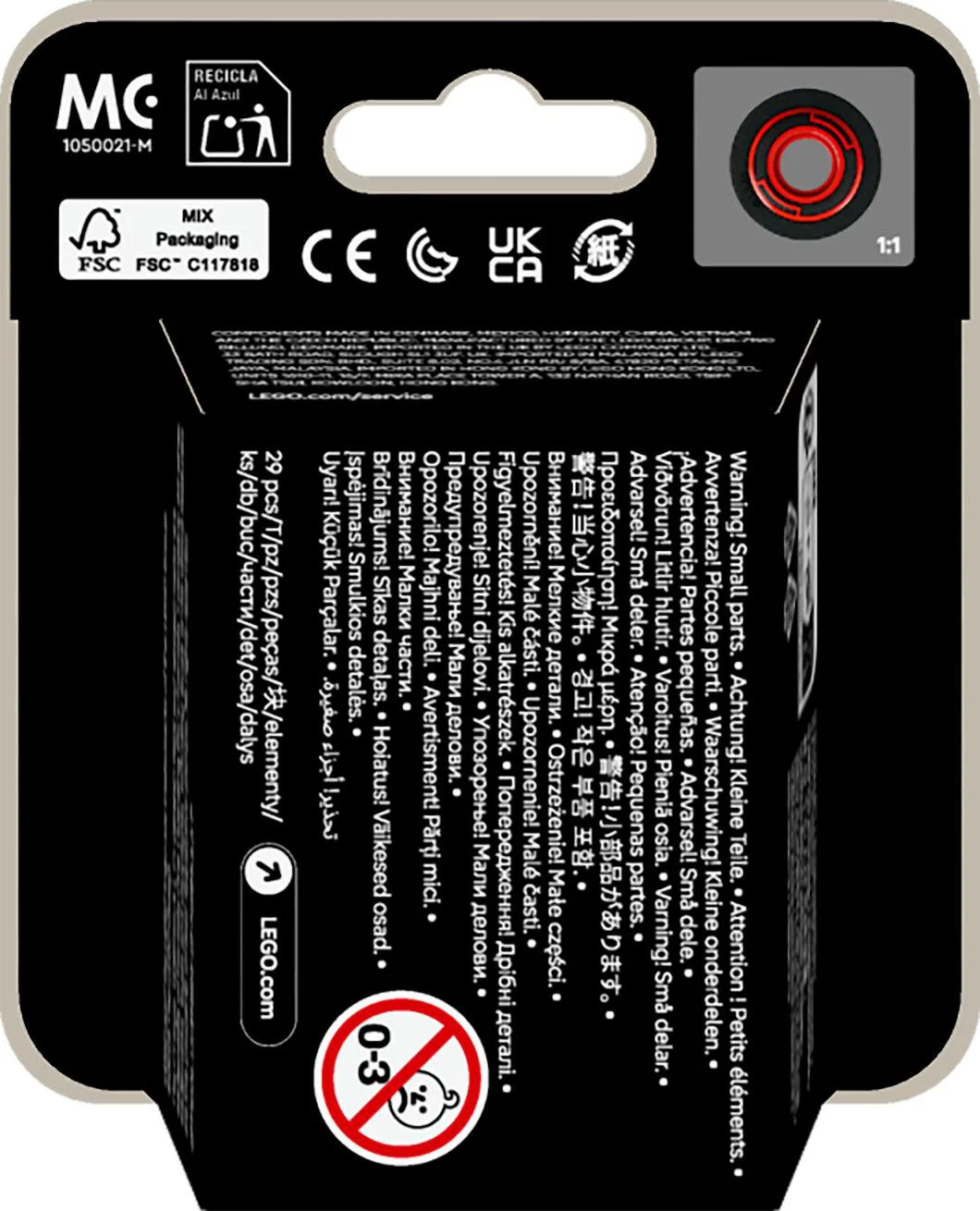 LEGO Minifigures – F1 Biler 36 stk. Boks