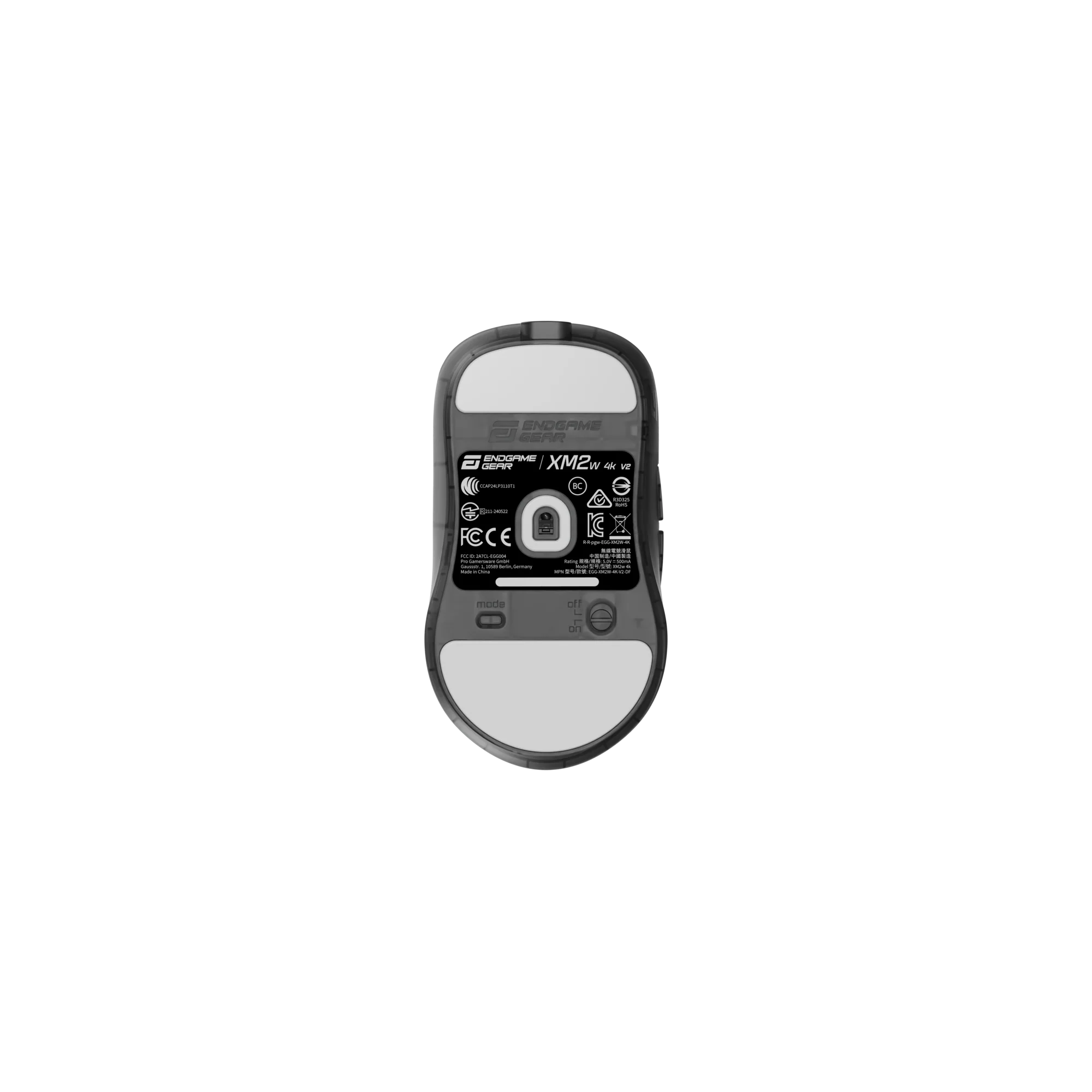 Endgame Gear XM2w 4K V2 – Trådløs Gaming Mus (Dark Frost)