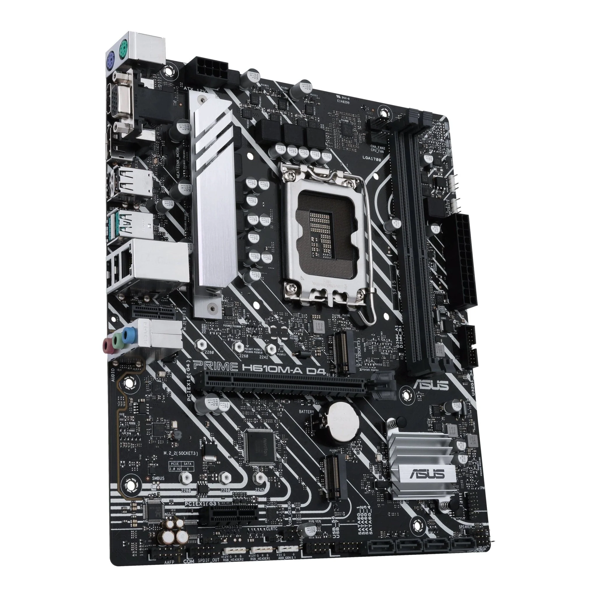 ASUS PRIME H610M-A D4 Micro-ATX LGA1700 Intel H610
