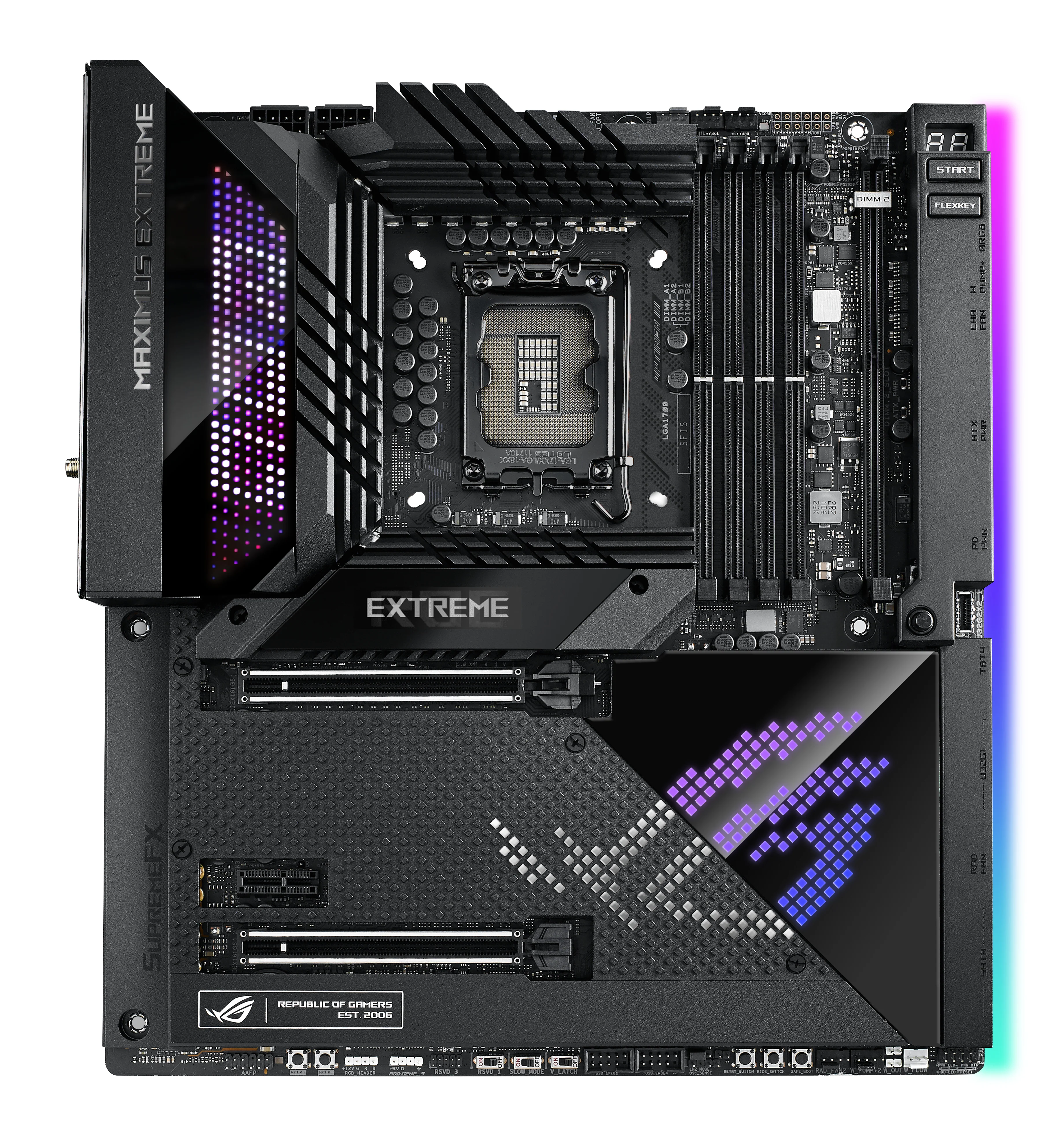 ASUS ROG MAXIMUS Z690 EXTREME (EATX. Z690. LGA 1700. DDR5)