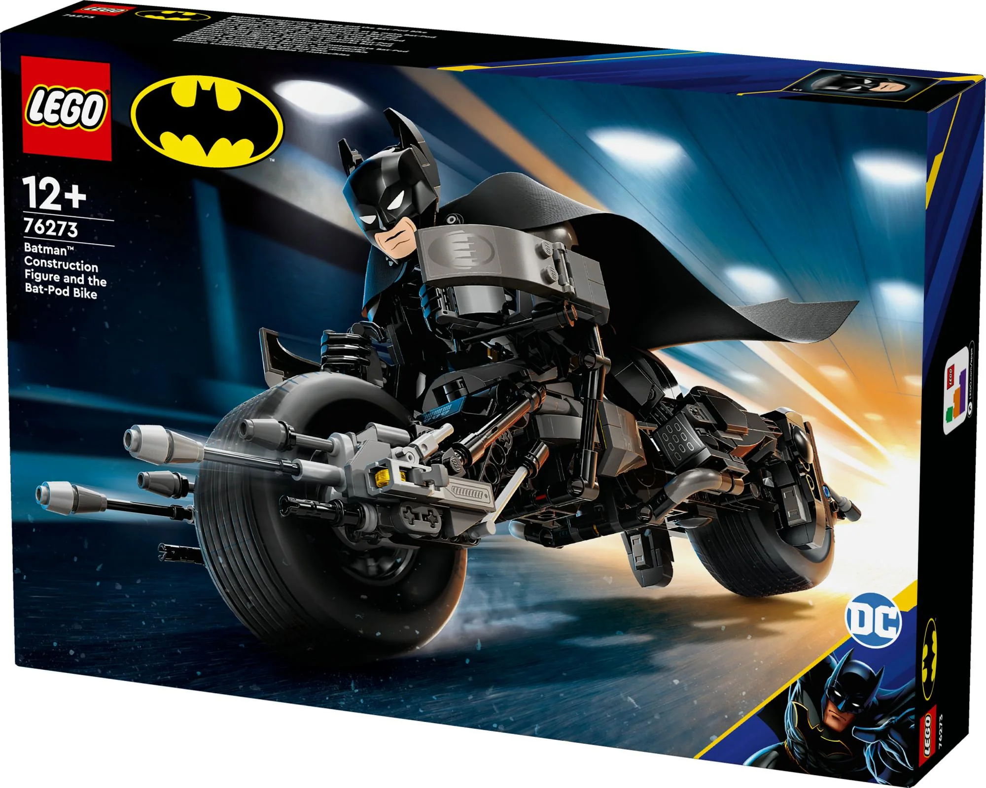 LEGO 76273 DC Super Heroes Batman Building Figure with Batpod