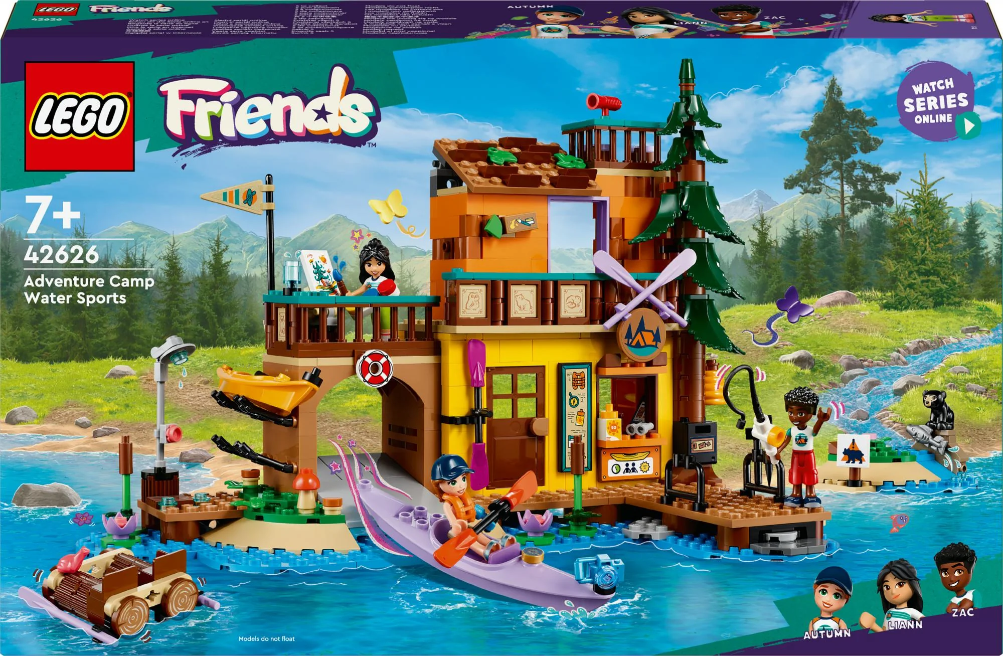 LEGO 42626 Friends Adventure Camp with Kayak