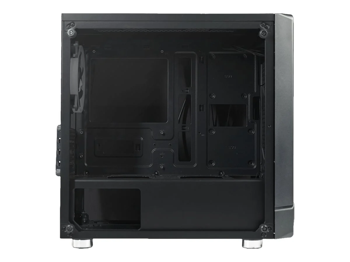 AZZA Noir Tower Micro-ATX Schwarz