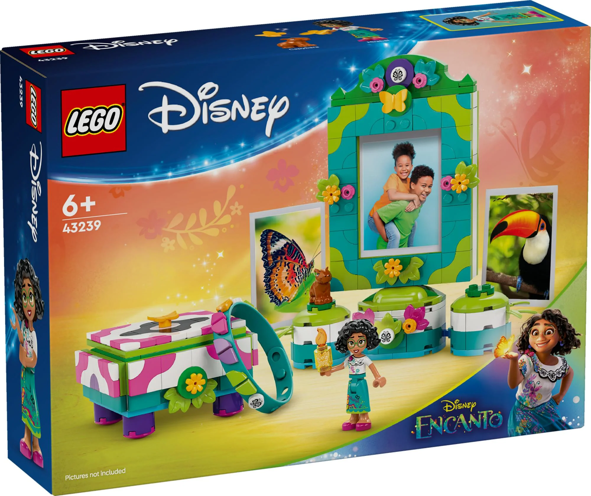 LEGO 43239 Disney Classic Mirabels photo frame and jewelry box