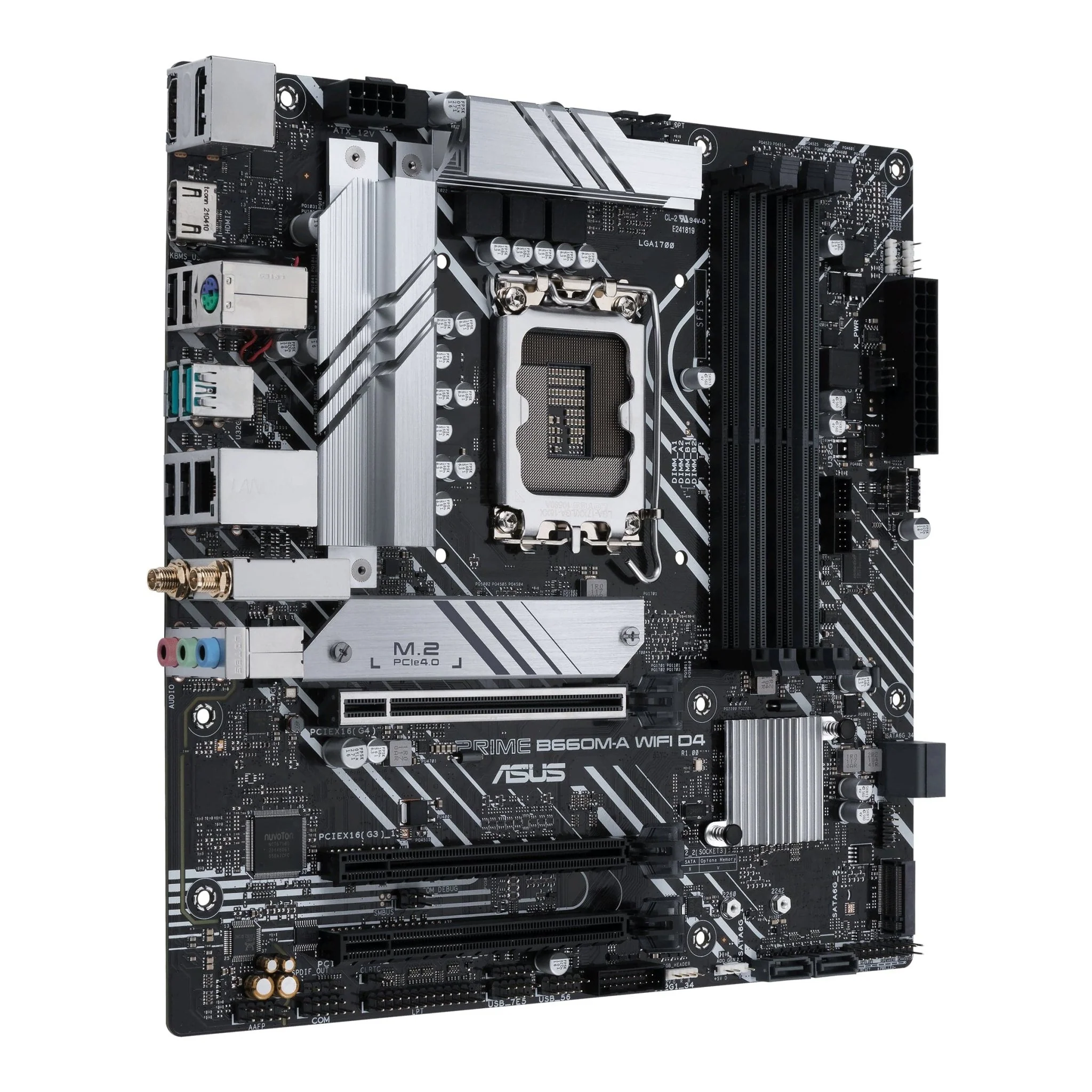 ASUS PRIME B660M-A WIFI D4 Micro-ATX LGA1700 Intel B660