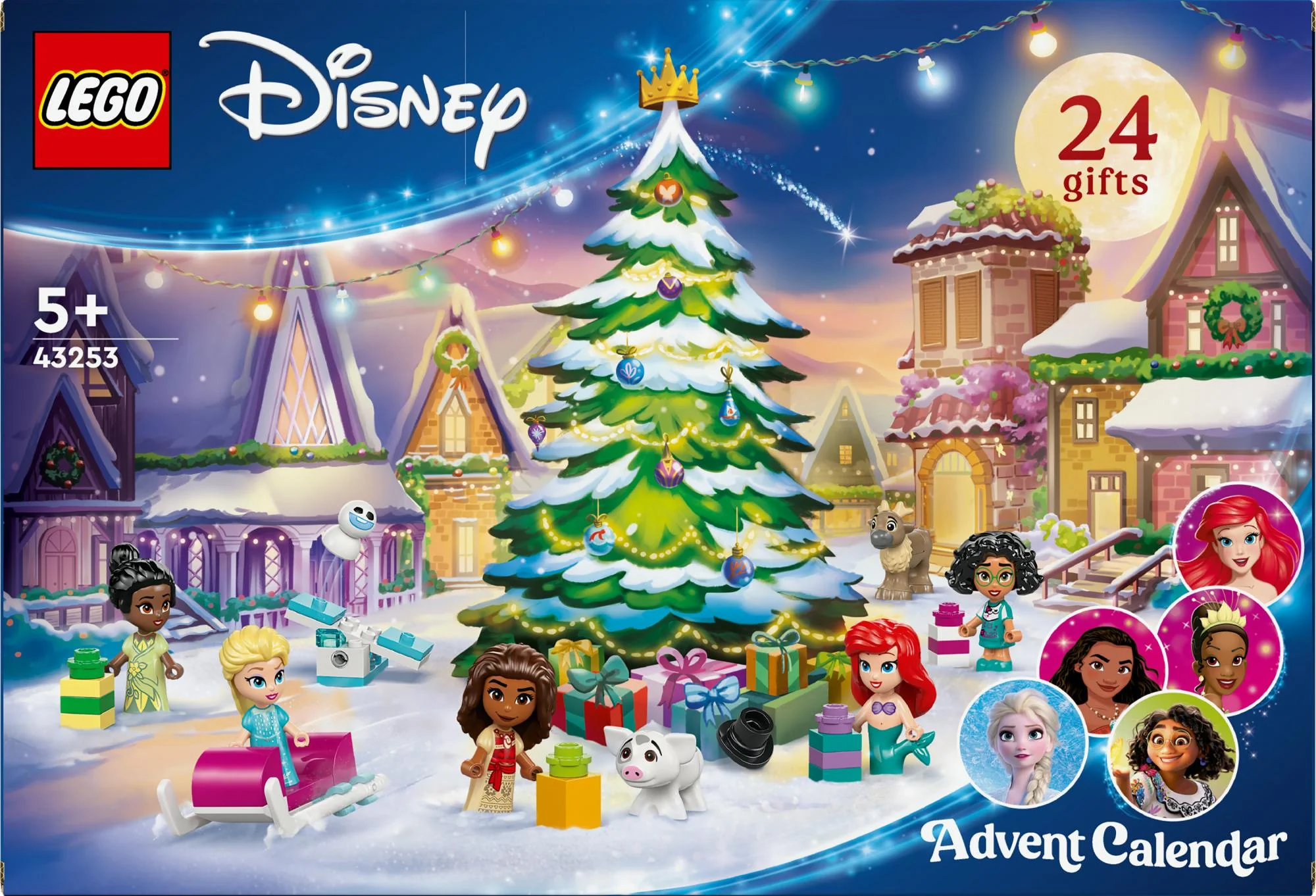 LEGO 43253 Disney Princess Advent Calendar 2024