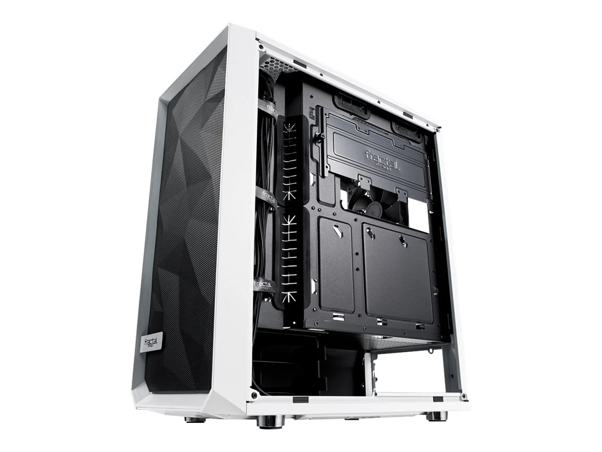 Fractal Design Meshify C Weiß – TG Tower ATX Weiß