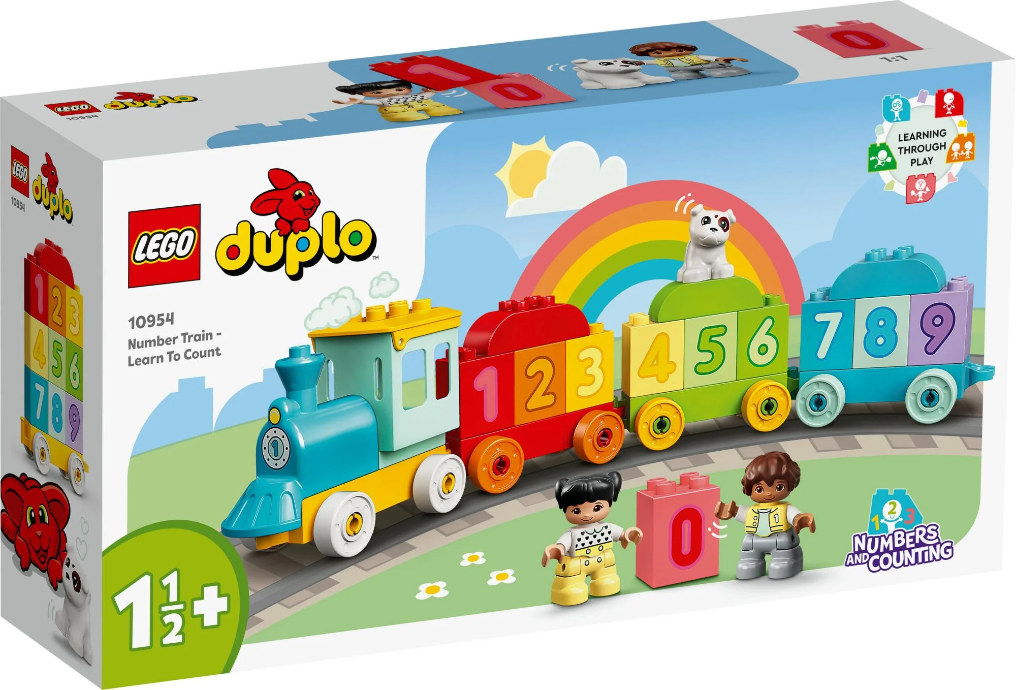 LEGO DUPLO number train - learn to count - 10954