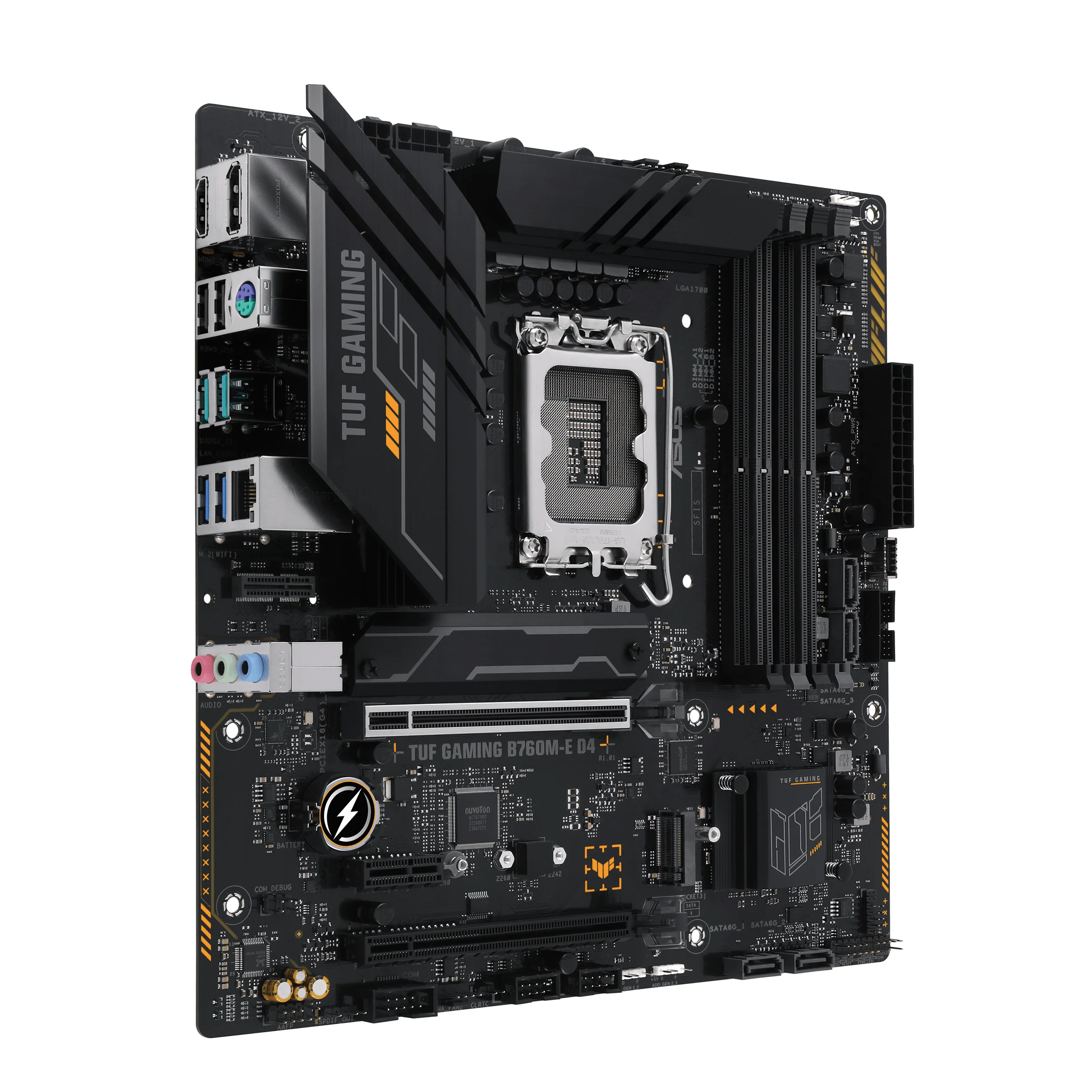 ASUS TUF GAMING B760M-E D4 (mATX. B760. LGA 1700. DDR4)