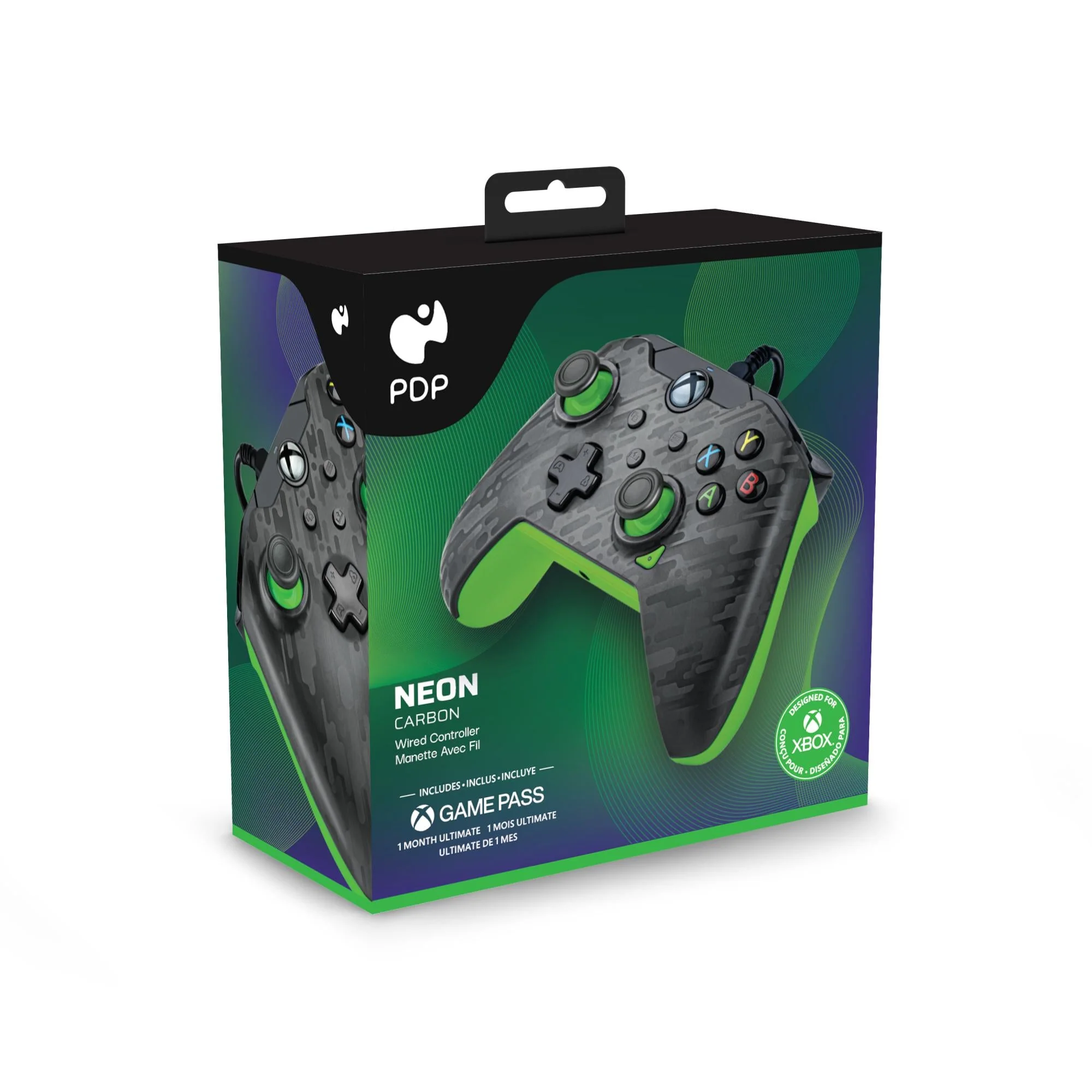 PDP Kablet Controller Xbox Series X Carbon - Neon ( Grøn )