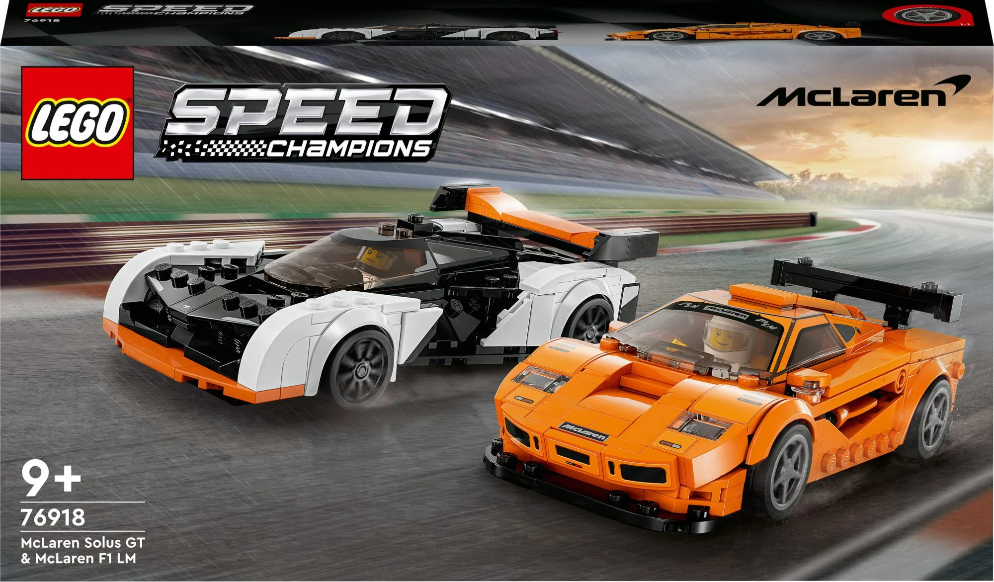 LEGO Speed Champions - McLaren Solus GT & McLaren F1 LM (76918)