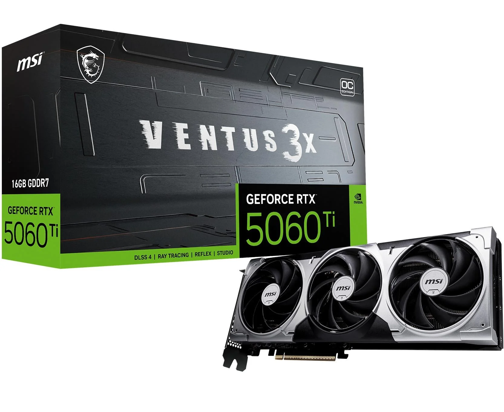 MSI GeForce 5060 Ti 16GB Ventus 3X OC