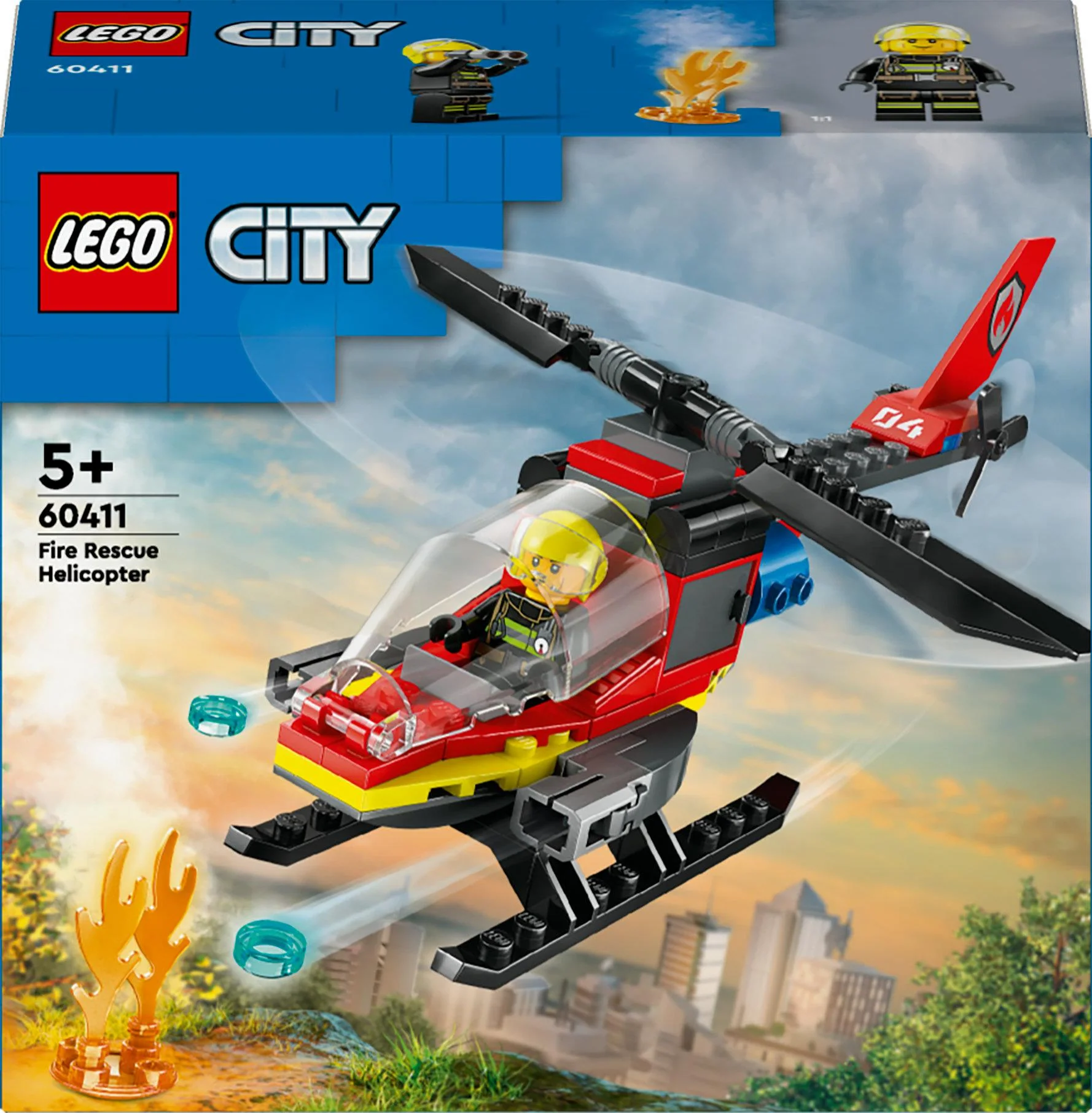 LEGO 60411 City Fire Helicopter