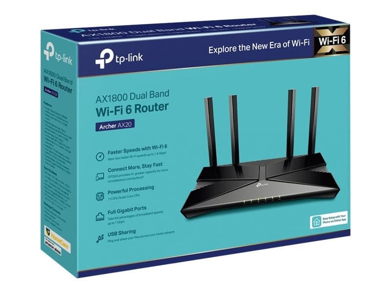 TP-Link Archer AX20 Wireless Router Desktop